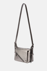 Oryany - Moto Crossbody Small Handbags - Pewter / One Size